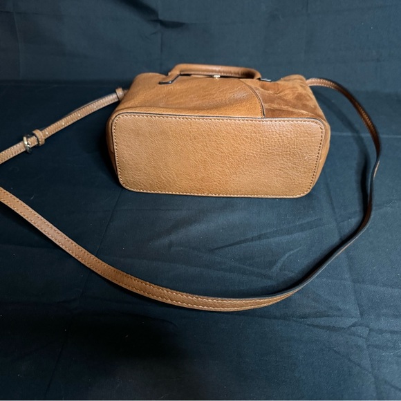 Elegant Lauren Conrad tan Leather Handbag - Picture 3 of 10